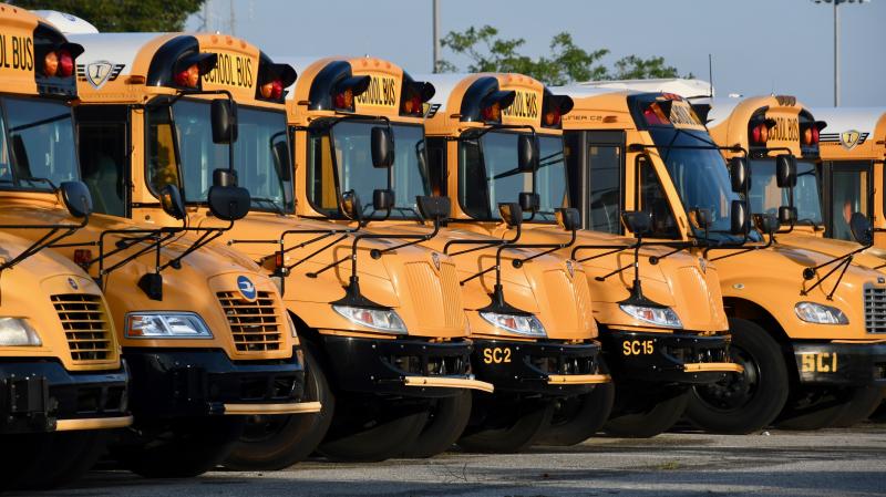 The first day of school for Cape Henlopen students is Wednesday, Sept. 6. Motorists should be aware of school buses and stop when required by law. FILE PHOTO